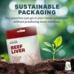 Four Leaf Rover Beef Liver Dog Treats 4oz