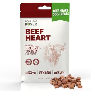 Beef Heart Dog Treats - Grass-Finished Raw Snack