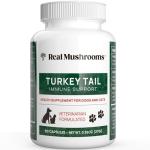 Turkey Tail Mushroom Capsules for Pets – 90 ct