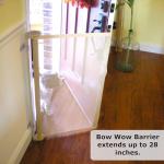 Smart Retract 28" Retractable Door Barrier for Pets