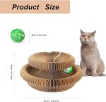 Reversible Infinity Cat Toy in Eco-Friendly Cardboard