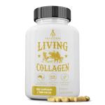 Grass Fed Beef Living Collagen Powder Supplement, 180 Caps