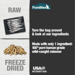 PureBites Freeze Dried Minnow Cat Treats 2.3oz