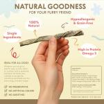 Eli Crunchy Cod Skin Twists for Dogs