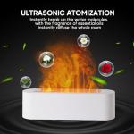 Essential Oil Diffuser with Flame Effect and Timer