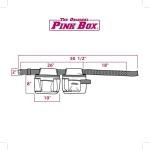 Pink Canvas Tool Belt with Hammer Loop