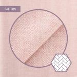 Alpaca Throw Blanket - Herringbone Rose 51x71 Inches