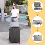 Temminc Large Pure Wool Fringed Throw Blanket