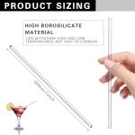 Burry Life Science Glass Stir Rods - 8 Pack