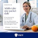 VSL #3® Probiotic Powder for Digestive Health, IBS & UC Symptoms - 450B CFUs, High-Potency, Multi-Strain, Live, Refrigerated Probiotic, Medical Food for Gut Health Support in Men & Women, 30 Pack