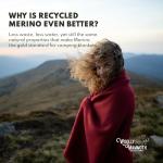 Merino Wool Camping Blanket - 66 x 90 inches