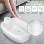 WL VnioLife Ionic Foot Bath Detox Machine with Bag, Portable Detox Foot Spa System, Ion Cleanse Detox Set for Home Beauty Salon Spa Use with Replacement Arrays, 100 Liners