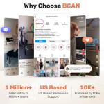 Adjustable Mini Trampoline for Adults - 330lbs Capacity