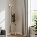 Weysat Wall-Mounted Cat Climbing Tower & Toy