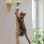 Weysat Wall-Mounted Cat Climbing Tower & Toy