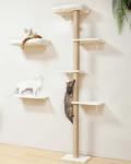 FUKUMARU Cat Wall Shelves with Soft Perch