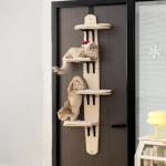 Over The Door Cat Tree with Soft Mat