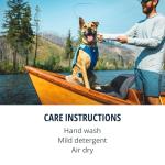 Ruffwear Confluence Dog Life Jacket, Biolumin Blue