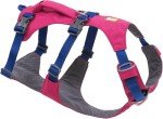 Ruffwear, Flag line Dog Harness, Lightweight and Reflective, No Pull Dog Lift Harness for Hiking, Running and Everyday Use, Alpenglow Pink, Medium