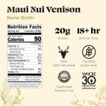Maui Nui Venison Bone Broth, 16.9 Oz
