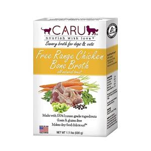 Caru Chicken Bone Broth for Dogs and Cats