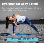 Oxygen-Infused Alkaline Water in Aluminum Bottles