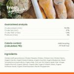 Freeze-Dried Raw Chicken Dog Food – 20 oz