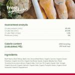 Freeze-Dried Raw Dog Food - Beef Recipe 20oz