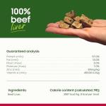 Freeze-Dried Beef Liver Treats for Dogs and Cats