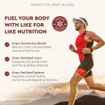 Grass Fed Blood, Liver & Spleen Supplement, 180 Capsules