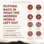 Grass Fed Blood, Liver & Spleen Supplement, 180 Capsules