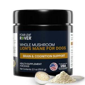 Lion's Mane Mushrooms for Dogs - Brain Support