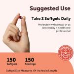 Antarctic Krill Oil Supplement for Pets, 1000mg