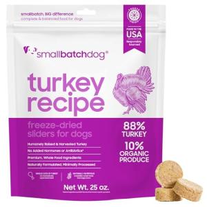 Turkey Recipe Freeze-Dried Raw Dog Food, 25 oz