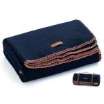 Molithe 100% Wool Blanket, 62" x 86", Warm, Thick, Washable, Military Wool Blanket, Great for Camping, Outdoors, Sporting Events, Survival Kits