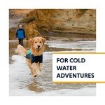 Ruffwear, Undercoat Water Dog Jacket, Insulated Amphibious Gear for Cold Water Swimming, Campfire Orange, Medium