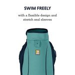 Ruffwear, Undercoat Water Dog Jacket, Insulated Amphibious Gear for Cold Water Swimming, Aurora Teal, Small