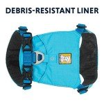 Ruffwear, Hi & Light, Everyday Lightweight Dog Harness, Trail Running, Walking, Hiking, All-Day Wear, Blue Atoll, Large/X-Large