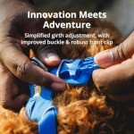 Ruffwear, Front Range Dog Harness, Reflective and Padded, No Pull Harness for Training and Everyday, Blue Pool, Small