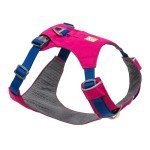 Ruffwear, Hi & Light, Everyday Lightweight Dog Harness, Trail Running, Walking, Hiking, All-Day Wear, Alpenglow Pink, Small