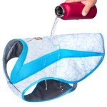 Ruffwear, Swamp Cooler Dog Vest, Evaporative Cooling for Hot Weather, Compatible with Most Harnesses, Biolumin Blue, X-Large