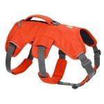 Ruffwear, Web Master, Multi-Use Support Dog Harness, Hiking and Trail Running, Service and Working, Everyday Wear, Blaze Orange, X-Small