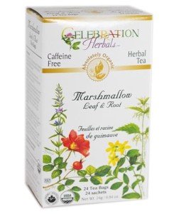 Organic Marshmallow Leaf & Root - 24 Bags