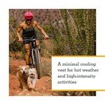 Ruffwear, Swamp Cooler Zip Dog Vest, Evaporative Cooling for Hot Weather, Aurora Teal, XX-Small