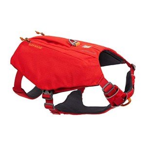 Ruffwear, Switchbak Dog Harness, Pack & Harness Hybrid for Day Trips & Everyday Use, Red Sumac, Small