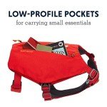 Ruffwear, Switchbak Dog Harness, Pack & Harness Hybrid for Day Trips & Everyday Use, Red Sumac, Small