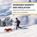 Ruffwear, Powder Hound Insulated, Water Resistant Cold Weather Jacket for Dogs, Blue Pool, X-Small