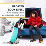 Ruffwear, Furness Dog Jacket, Snow, Ice and Extreme Cold Protection, Red Sumac, Medium