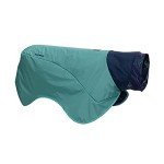 Ruffwear, Dirtbag Dog Towel, Camping and Outdoor Absorbent Coat, Aurora Teal, Small