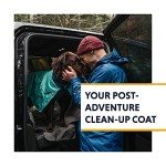 Ruffwear, Dirtbag Dog Towel, Camping and Outdoor Absorbent Coat, Aurora Teal, Small